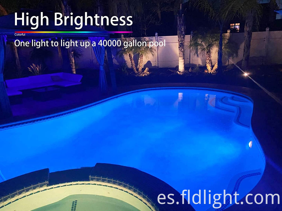 Swimming pool lighting